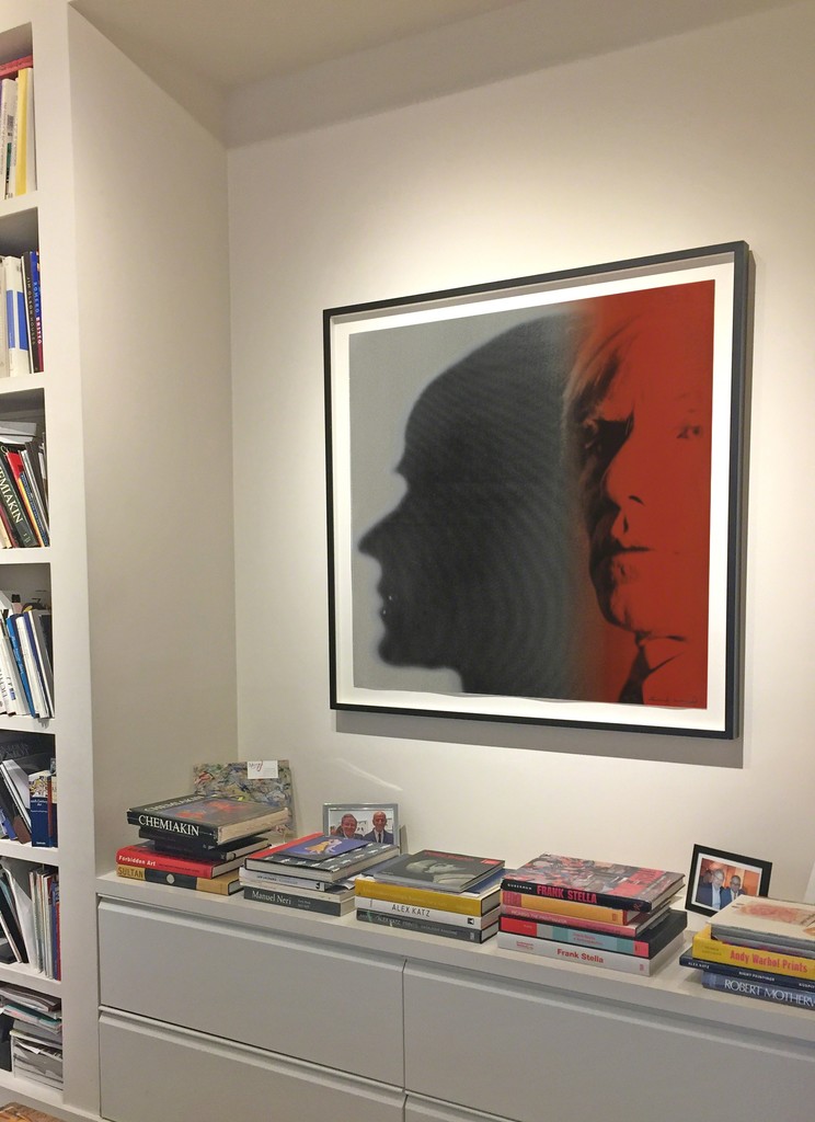 Andy Warhol, The Shadow, installation at Meyerovich Gallery, San Francisco Andy Warhol, The Shadow, installation at Meyerovich Gallery, San Francisco