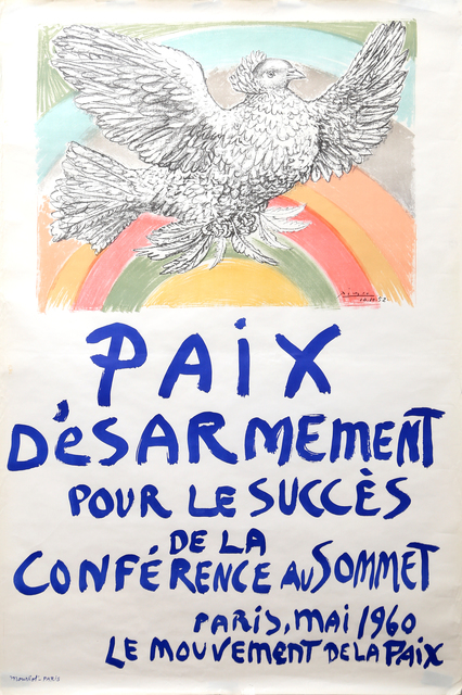 Pablo Picasso, ‘Paix Desarmement pour le succes de la Conference au Sommet’, 1960, RoGallery