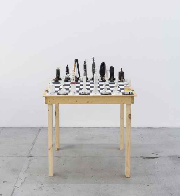 Ihra Lill Scharning, ‘Von Adapt Linné’s Chessboard’, 2014, Installation, Wood, plastic, metal and glue, Galleri Nicolai Wallner