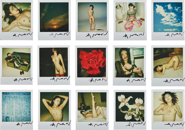 Nobuyoshi Araki, ‘36 Polaroids’, n.d., Phillips