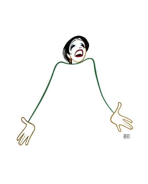Al Hirschfield, ‘Liza Minnelli: Minelli on Minelli’, 1999, Print, Lithograph on Arches cover paper. Signed and numbered. Unframed., Alpha 137 Gallery Gallery Auction