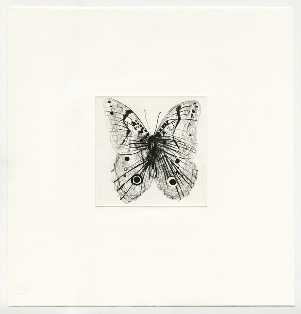 Valerie Hammond, ‘Untitled #5 (from Reverse Reflection)’, 2016, Print, Drypoint, Pettibone Fine Art