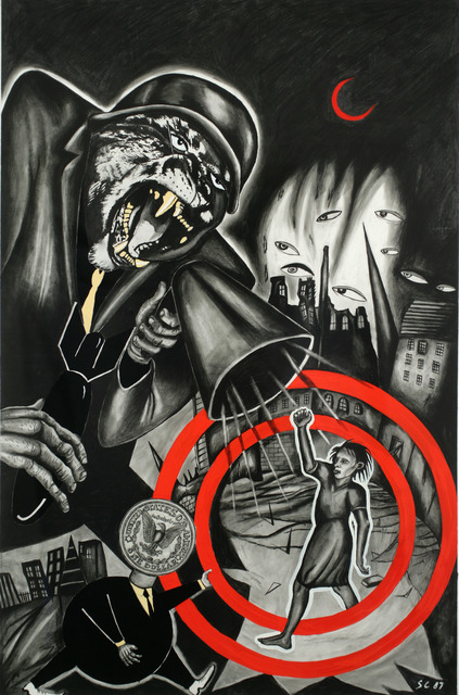 Sue Coe, ‘Move Bombing’, 1987, ACA Galleries