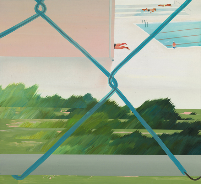 Yang-Tsung Fan, ‘Swimming pool series –wire netting ’, 2013, Aki Gallery