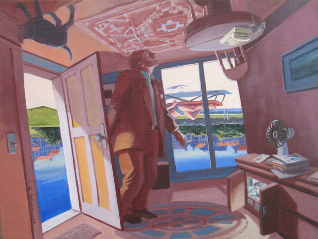 Robert Birmelin, ‘Lolita or Humbert's Desire, The Doors series (Reversible)’, 2002, Painting, Acrylic on canvas, Stanek Gallery