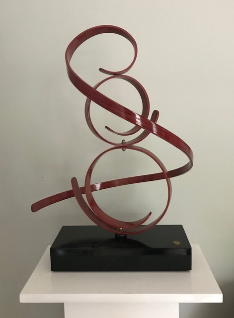 Darlene Davis, ‘Erythros’, Sculpture, White oak stained, Zenith Gallery