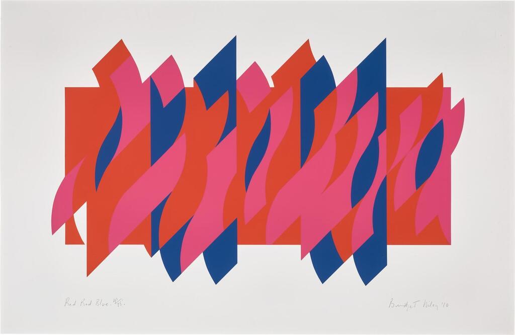 Bridget Riley - Red Red Blue (S. 73)