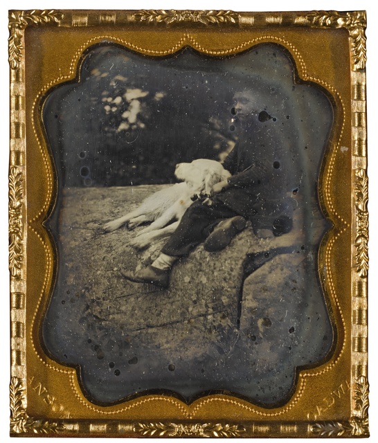 Rufus Anson, ‘A Young Boy with His Dog, New York’, 1850s, Sotheby's