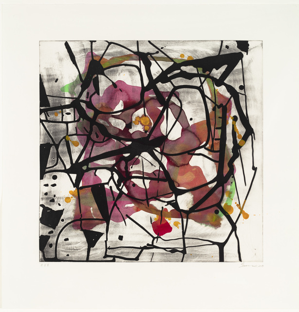 Jackie Saccoccio, ‘Untitled’, 2018, Print, Sugarlift aquatint with hand painting on paper, Jennifer Melby Editions