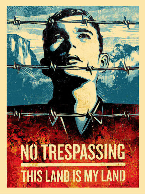 Shepard Fairey, ‘Americana Box Set: This Land is My Land’, 2012, Print, Screenprint, Taglialatella Galleries