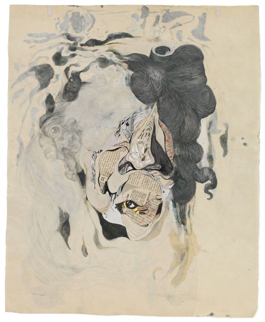 Ellen Gallagher, ‘Morphia’, 2008, Other, Ink, pencil, watercolour, varnish and cut paper on paper, Hauser & Wirth