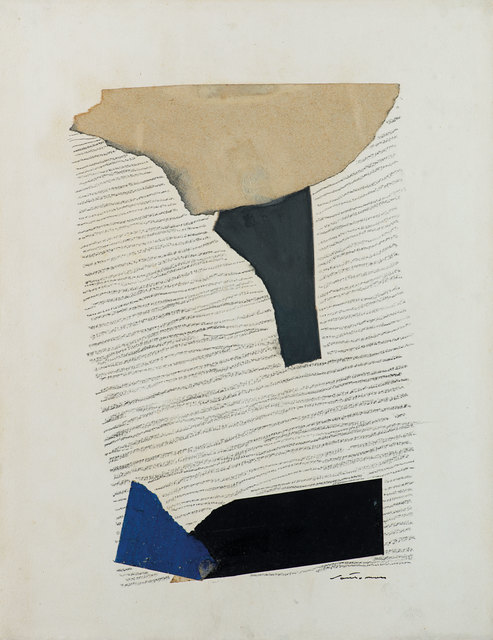 Giuseppe Santomaso, ‘Untitled’, 1979, Drawing, Collage or other Work on Paper, Collage and mixed media on paper, Finarte