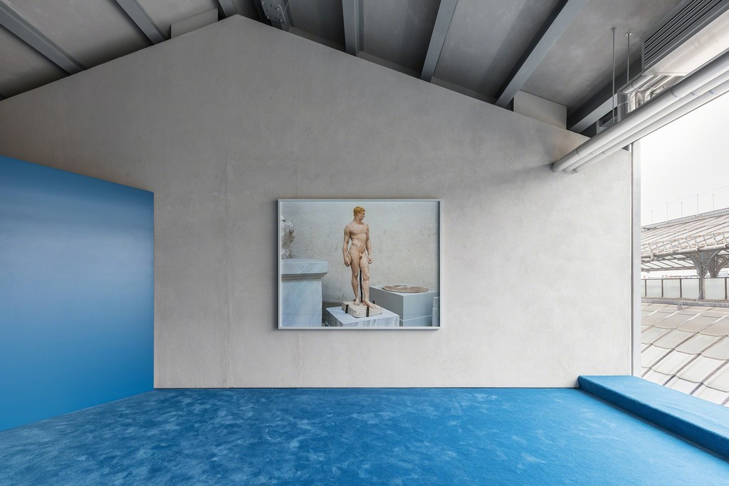 View of the exhibition “Questioning Pictures: Stefano Graziani”
Fondazione Prada Osservatorio, Milan
9 November 2017 - 26 February 2018
Photo Delfino Sisto Legnani and Marco Cappelletti
Courtesy Fondazione Prada
Stefano Graziani
Antonio Canova, Palamede, Gypsotheca e Museo Antonio Canova
Possagno, 2017
Inkjet print
150 x 190 cm View of the exhibition “Questioning Pictures: Stefano Graziani”
Fondazione Prada Osservatorio, Milan
9 November 2017 - 26 February 2018
Photo Delfino Sisto Legnani and Marco Cappelletti
Courtesy Fondazione Prada
Stefano Graziani
Antonio Canova, Palamede, Gypsotheca e Museo Antonio Canova
Possagno, 2017
Inkjet print
150 x 190 cm