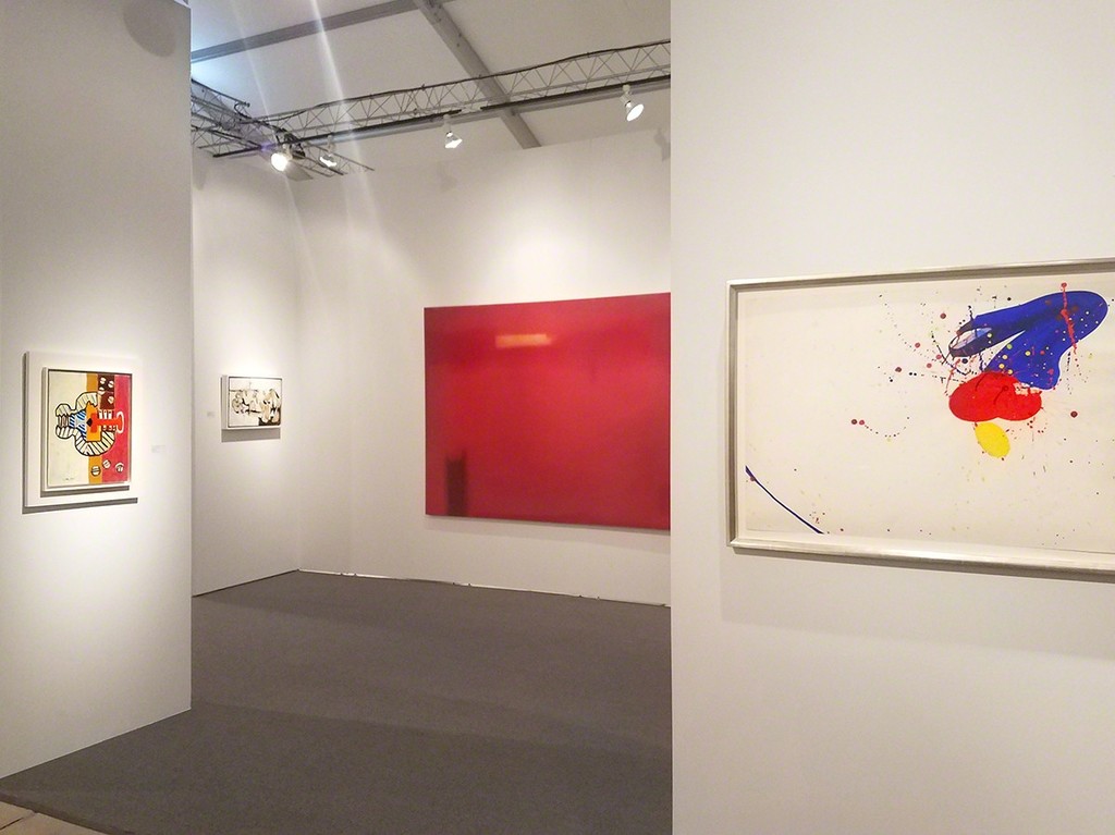 Art Miami Booth C211- From lef to right: Roy Lichtenstein, Conrad Marca-Relli, Esteban Vicente, and Sam Francis Art Miami Booth C211- From lef to right: Roy Lichtenstein, Conrad Marca-Relli, Esteban Vicente, and Sam Francis