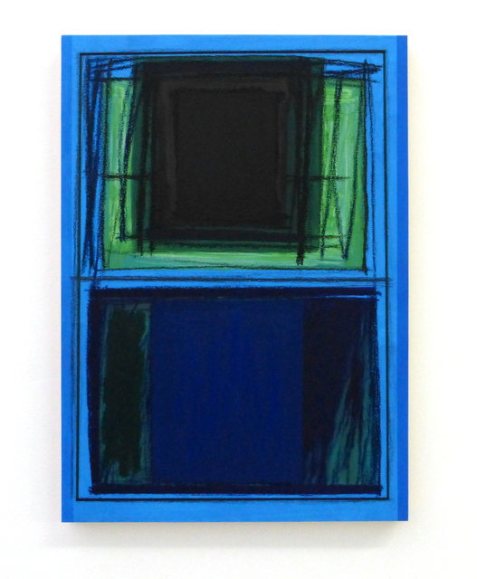 Günter Tuzina, ‘Untitled’, 2017, Painting, Acrylic, oil, crayon on wood, Slewe Gallery