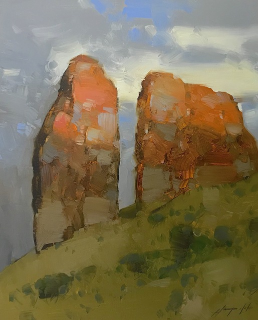Vahe Yeremyan, ‘Cliff Mountain’, 2019, Vayer Art