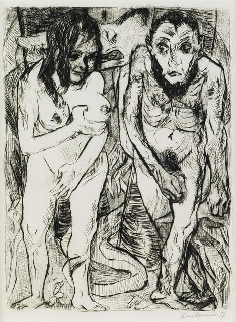 Max Beckmann, ‘Adam and Eve’, 1917, Harris Schrank Fine Prints