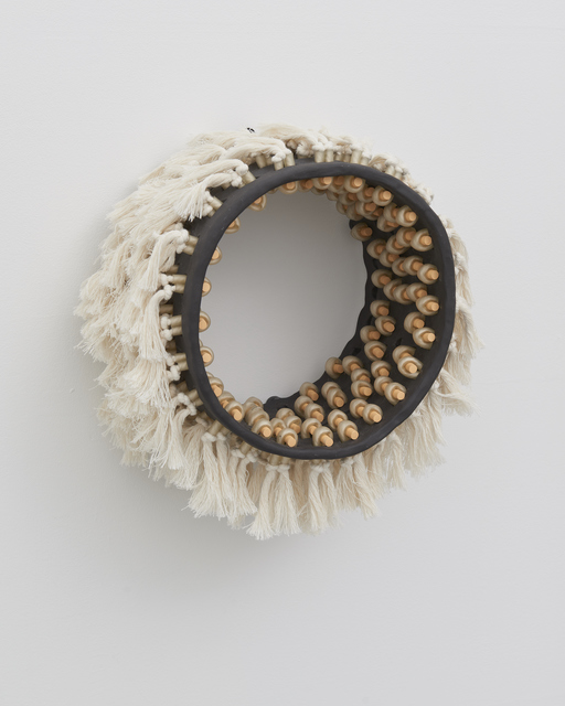Dana Hemenway, ‘Untitled (Latch Hook - black)’, 2019, Eleanor Harwood Gallery