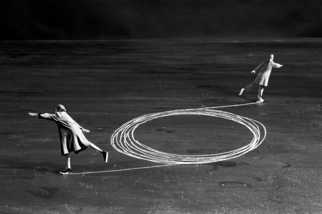 Gilbert Garcin, ‘La mécanique des couples - The couple mechanism’, 2002, Photography, Gelatin silver print, Stephen Bulger Gallery