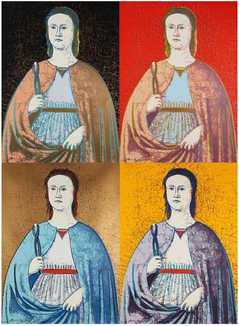 Andy Warhol, ‘Saint Apollonia (complete suite, matching numbers) F&S II.330-333’, 1984, Joseph Fine Art LONDON