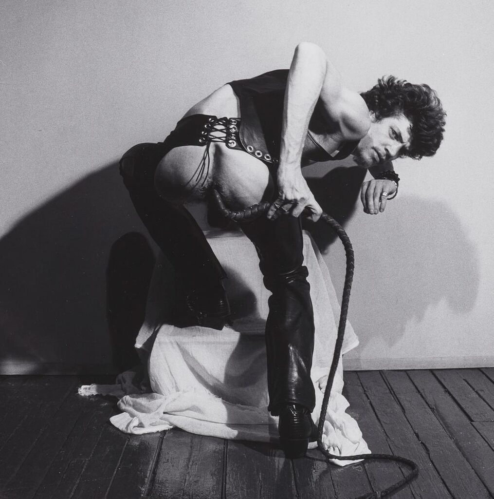 Robert Mapplethorpe - Self Portrait, N.Y.C., from the X Portfolio