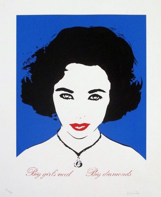 Bambi, ‘Liz (Dark Blue)’, 2013, Hamilton-Selway Fine Art