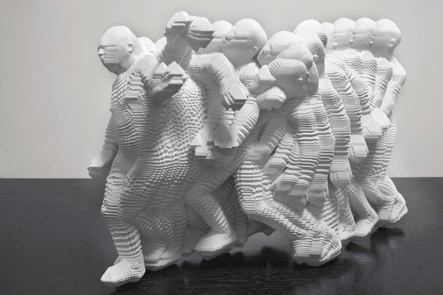 Miao Xiaochun 缪晓春, ‘Make an hour with a week of life’, 2019, Eli Klein Gallery