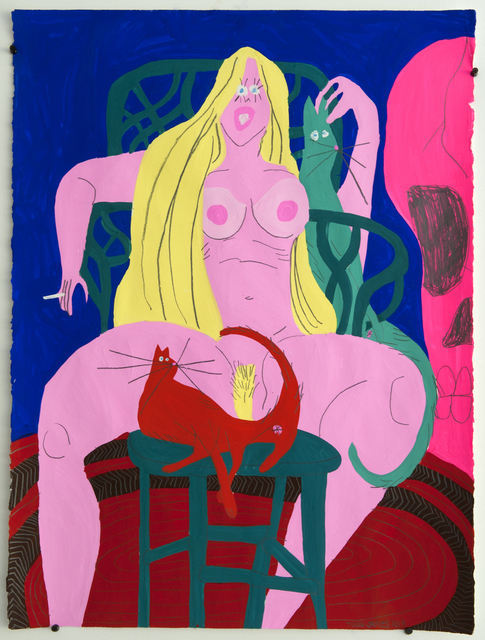 Todd James, ‘Girl, cat and skull’, 2013, Javier Lopez & Fer Frances