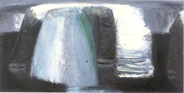 Li Shan 李山 (b. 1942), ‘Origins - The Aborigenes’, 1986, Painting, Oil on canvas, Alisan Fine Arts
