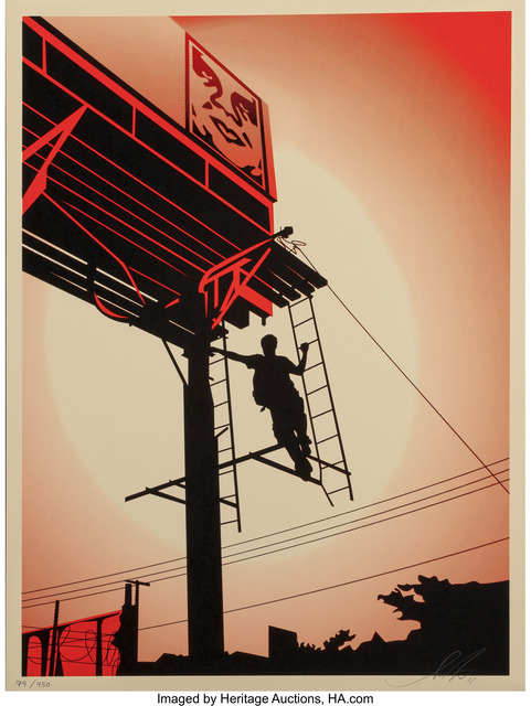 Shepard Fairey (OBEY), ‘Bayshore Billboard, from Billboard series’, 2011, Heritage Auctions