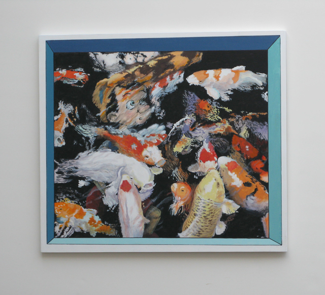 Ralph Allen Massey, ‘Narcissus Avatar ’, 2017, Painting, Acrylic on board, bG Gallery