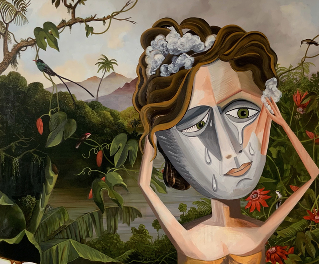 Catherine McCarthy, ‘No More Tears’, 2020, Painting, Oil on canvas, Clark Gallery