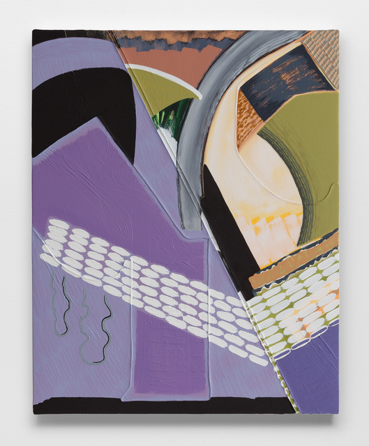 Magalie Guérin, ‘Untitled (res 1.5)’, 2019, Painting, Oil on canvas on panel, Galerie Nicolas Robert