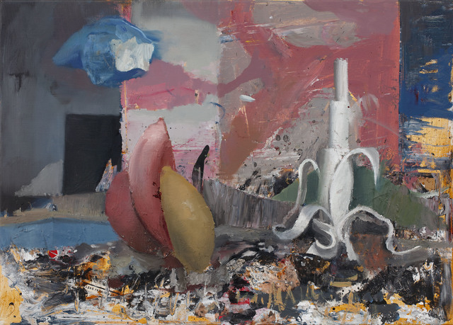Daniel Pitin, ‘Blue Cloud’, 2018, Painting, Mixed media on canvas, Charim Galerie