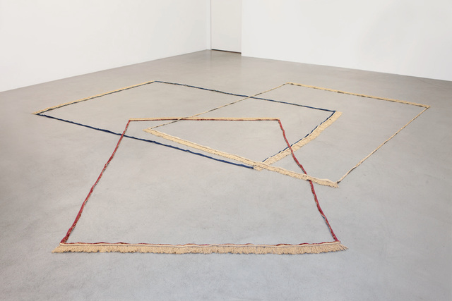 Latifa Echakhch, ‘Frames (bleu, bordeaux, beige)’, 2009, Installation, Installation, mixed-media, kamel mennour