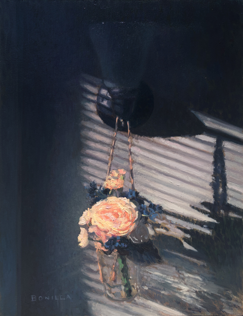 Raymond Bonilla, ‘Echoes’, 2017, Painting, Oil on panel, Resource Art