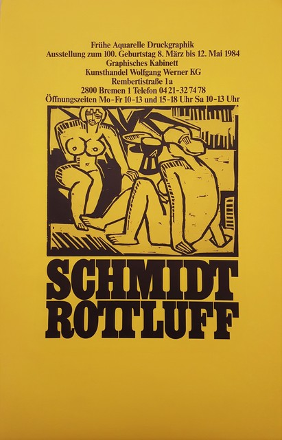 Karl Schmidt-Rottluff, ‘Schmidt-Rottluff at Kunsthandel Wolfgang Werner KG’, 1984, Graves International Art