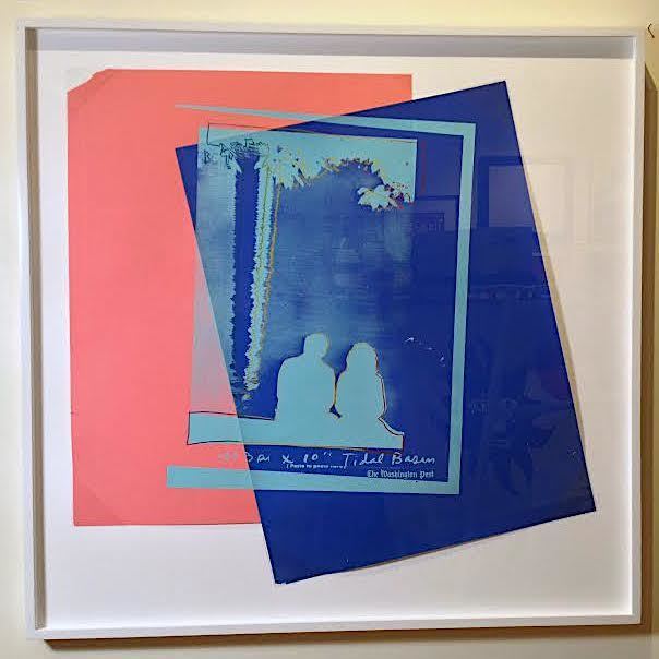 Andy Warhol, ‘Tidal Basin’, 1983, Mixed Media, Silkscreen and colored paper collage, Vertu Fine Art