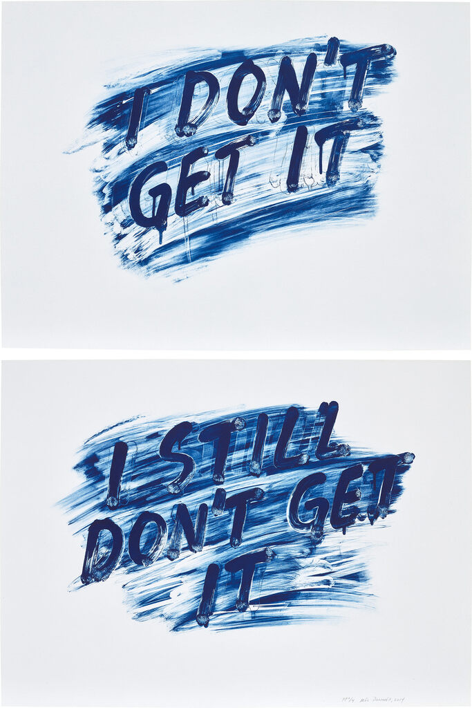 Mel Bochner - I Don't Get It / I Still Don't Get It (K.W. 2014.08)