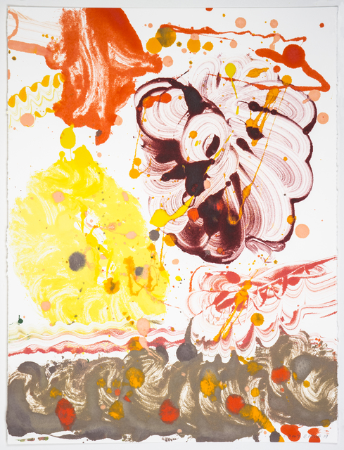 Catherine Howe, ‘E.P. no. 4’, 2019, Print, Unique monotype on paper, Manneken Press