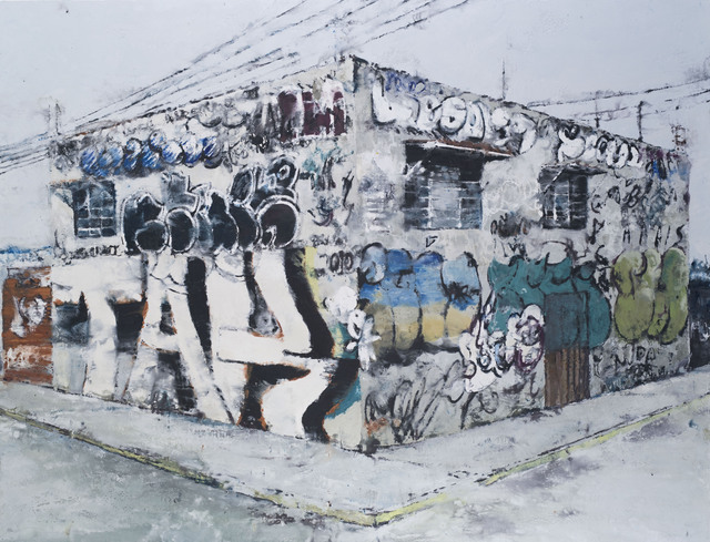 Philippe Cognée, ‘House in Mexico’, 2013, Templon
