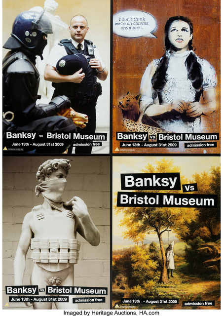 Banksy, ‘Banksy vs. Bristol Museum, poster’, 2009, Heritage Auctions