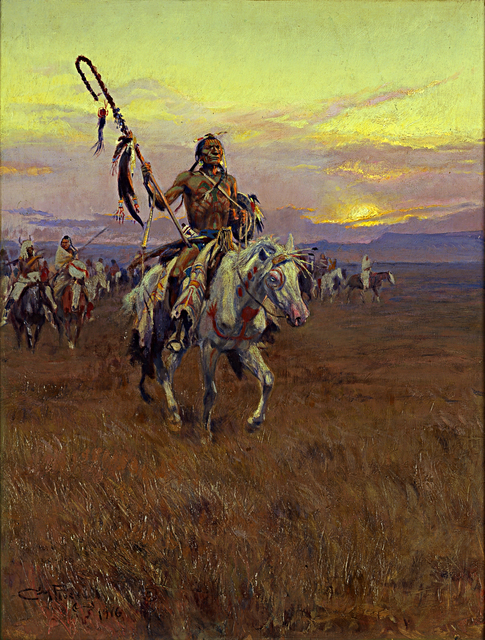 Charles Marion Russell, ‘Medicine Man’, 1916, Blanton Museum of Art