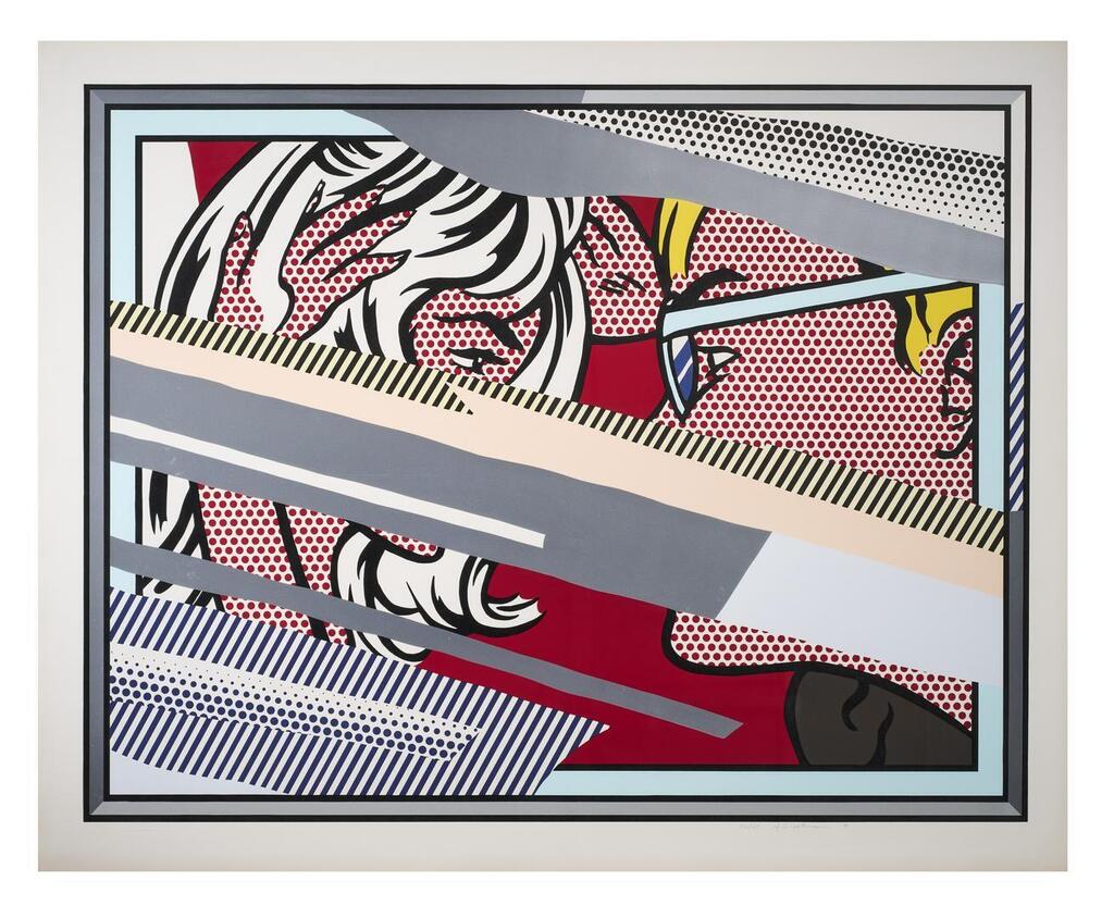 Roy Lichtenstein - Reflections on Conversation, from Reflections Series