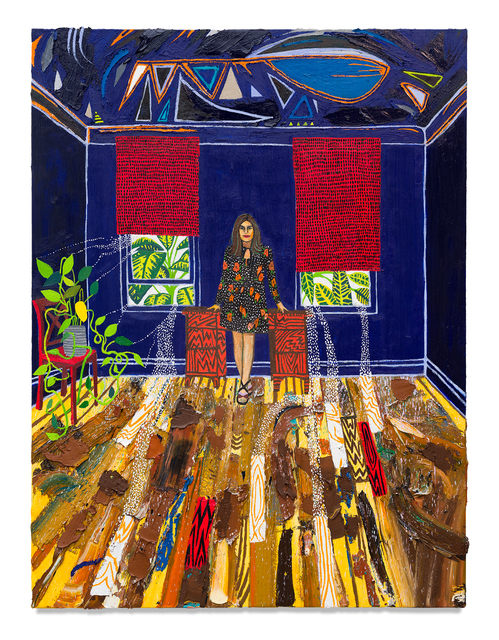 Raffi Kalenderian, ‘Christine Minas’, 2021, Painting, Oil on canvas, Miles McEnery Gallery
