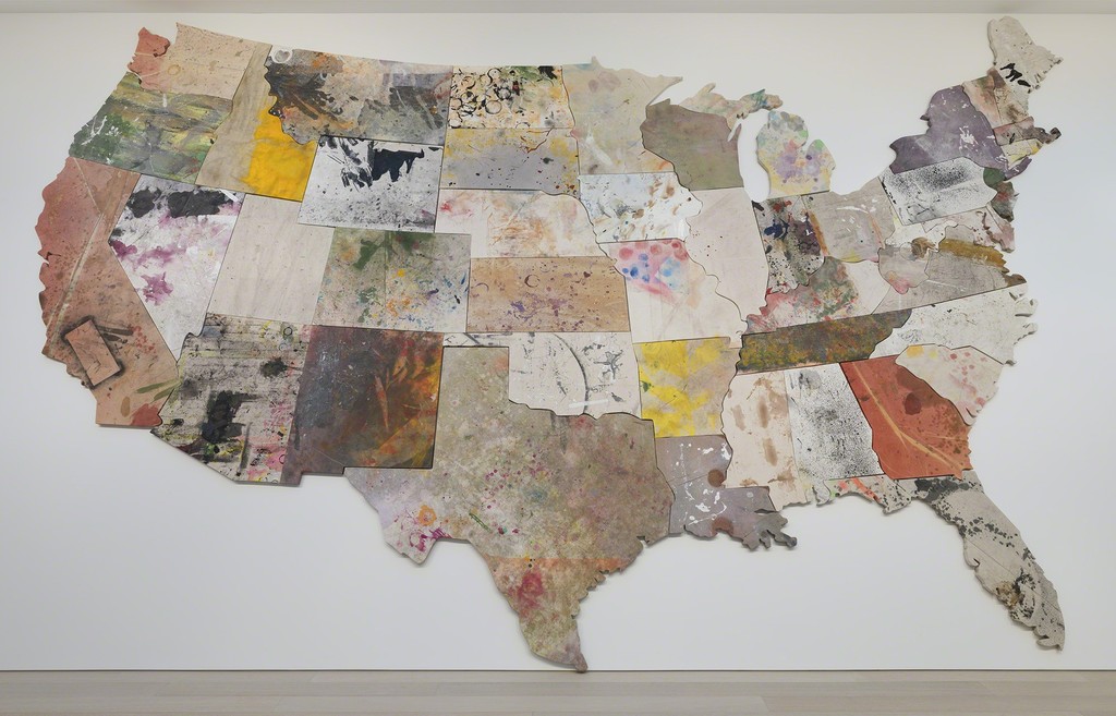 Artwork © Nate Lowman. Photo: Rob McKeever. Courtesy Gagosian. Artwork © Nate Lowman. Photo: Rob McKeever. Courtesy Gagosian.
