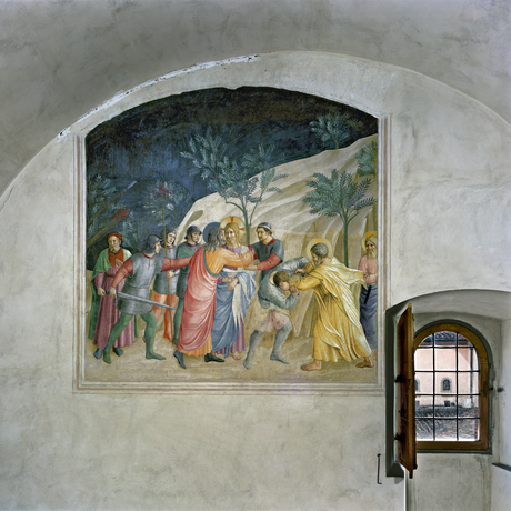 Robert Polidori, ‘The Capture of Christ by Fra Angelico, Cell 33, Museum of San Marco Convent, Florence, Italy’, 2010, Flowers