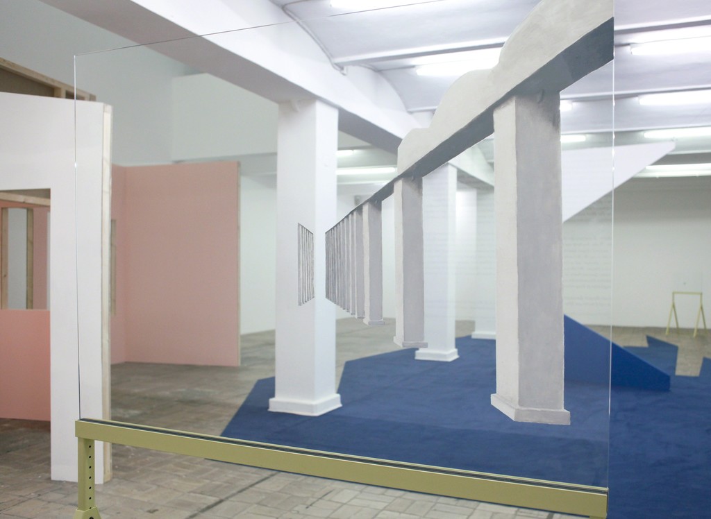 Elín Hansdóttir, SUSPENSION OF DISBELIEF, 2015. Installation view. Courtesy Elín Hansdóttir und/and i8 Gallery, Reykjavik, Foto: Elín Hansdóttir
Elín Hansdóttir, SUSPENSION OF DISBELIEF, 2015. Installation view. Courtesy Elín Hansdóttir und/and i8 Gallery, Reykjavik, Foto: Elín Hansdóttir