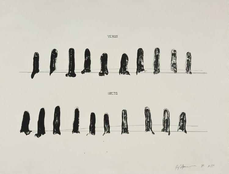BRUCE NAUMAN
"Verso Recto (State II)", 1998 BRUCE NAUMAN
"Verso Recto (State II)", 1998