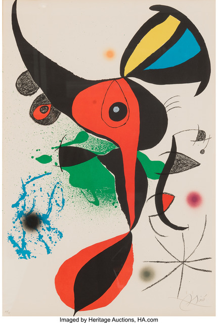 Joan Miró, ‘Oda a Joan Miró’, 1973, Heritage Auctions